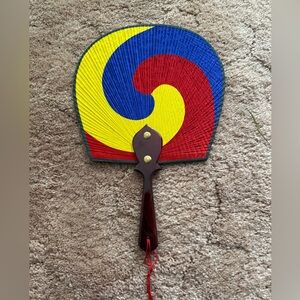Vintage South Korean hand fan